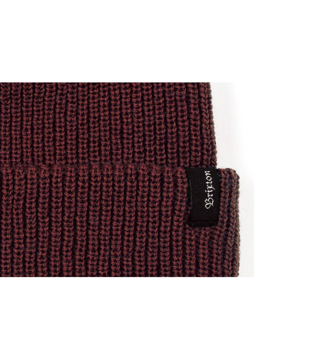 Borgogna Beanie bracciale